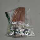 FM807 Pocket knife, Folding Clip Damascus Handmade Custom for Men Cool Good Camping Hunting Fishing & s Activities EDC Knives Leather Sheath Knife., Blue (Blue)