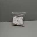 Aablexema Baby Pajamas Bamboo Rayon Zipper, 3pcs Unisex Infant Outfit with Mitten One Piece Footie Sleepwear (6-12 Months, White & Khaki Yellow & Green)