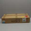 Kaboon 24in Floating Cube Shelves Set of 2, Display Shelves Wall Mount, Decorative Hanging Shelves for Kitchen Living Room Office,(Beige Leather, Rectangle 2 Cubes)