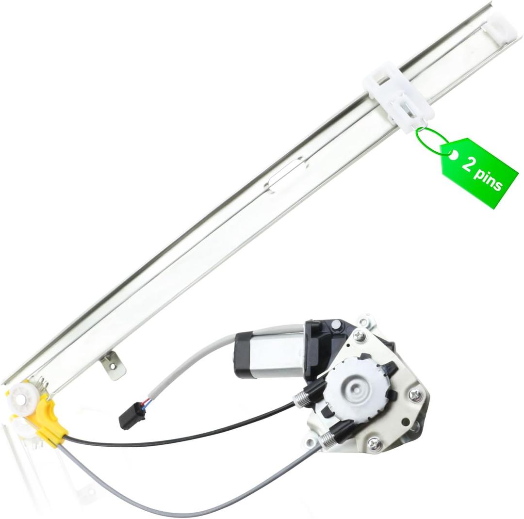 748-569 Rear Left Power Window Regulator w/Motor Assembly Compatible with 02-07 Jeep Liberty, 2002 2003 2004 2005 2006 2007 Driver Side Window Regulator Motor Replaces 748569 55360035AJ 68059647AB