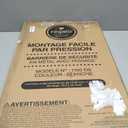 Regalo Safety 29-38.5" Baby Gate for Doorways & Bottom of Stairs, Pressure Mounted Baby Gate with Door for Babies, Toddlers & Pets, Tested & Safe for 30 Years, American Designed, American Owned, White