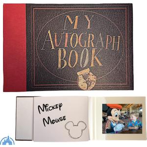 Autograph book photo album Combo. Disney World Accessories for Trip to Disneyland or Disney Cruise Essentials