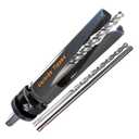 Carbide Tipped Hole Saw Cutter 1-1/4 32mm for Thick Wall, Roof, 6.6 Deep Cutting with Arbor for Multi Purpose, Hard Wood, Hardy Plank, MDF, Wall Tile, Air Brick,