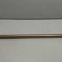 Ivilon Tension Curtain Rod - Spring Tension Rod for Windows or Shower, 36 to 54 Inch. Warm Gold