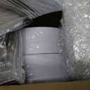 WELLIFE 600 PCS Silver Disposable Dinnerware Set for 100 Guests