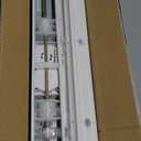 DEZ FURNISHINGS Cordless 2" Faux Wood Blind, 46" W x 48" H, White