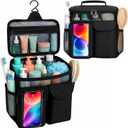 Dorm Room Essentials for Guys Girls, Mesh Shower Caddy Portable, Large Capacity Toiletry Shower Bag with Hanging Hook for Full-Sized Bottles, Multi-Pocket Organizer for College Gym Camping Travel