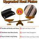 Grill Replacement Parts for BBQ Pro Kenmore 5 Burner 146.47468610 146.23680310 146.47469610 146.23770310 146.16153110 Flame Tamer Heat Plates 40800023 Burner 40700125 Crossover Tubes