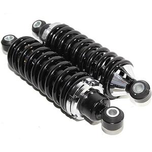 Rear Left & Right Street Rod Coil Over Shock w/400 Pound Black Coated Springs 1 Pack