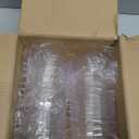 Kingrol 20 Pack 4-Inch Clear Plastic Fillable Ornaments Ball, for Christmas, Wedding, Party, Home Decor