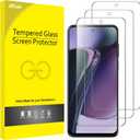 JETech Screen Protector for Motorola Moto G Stylus 2023 4G/5G (Not Fit for 2022/2021/2020 Version), 9H Tempered Glass Film, Anti-Scratch, HD Clear, 3-Pack