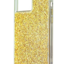 Case-Mate iPhone 12 Pro/iPhone 12 Case - Twinkle Stardust with 10ft Drop Protection & Wireless Charging - Luxury Bling Glitter Cover - Shockproof Materials, Anti Scratch Tech, Golden