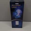 Jellyfish Lamp, 18LED 7-Color Changing Light With 5 Levels Brightness Jellyfish Aquarium Fish Lamp Home Decor, Children's Birthday Gift, Men's And Women's Holiday Gift, Relaxing Mood Atmosphere (Black)