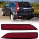 Clidr LED Rear Bumper Light for Honda CRV CR-V 2007 2008 2009 DRL Bumper Tail Brake Light Lamp