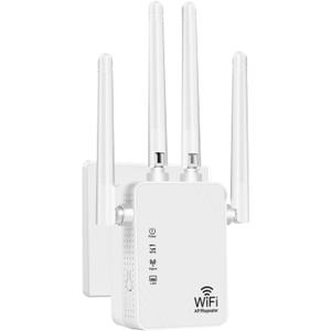 2026 WiFi Extenders Signal Booster for Home Long Range Up to 1900 Sq Ft,45 Devices,1.2Gbps Home Signal Booster, Dual Band 2.4GHz,Internet WiFi Booster,DFGE6998