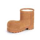 LACIKOSZ Womens Platform Winter Snow Boots Ankle Cozy Fur Lined Waterproof Outdoor Boots Anti Slip Outdoor Short Booties Size 7