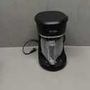 Mr. Coffee Programmable Coffee Maker 5 Cups with Auto Pause Glass Carafe Compact Design Black