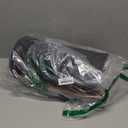 2 Pcs Christmas Coir Welcome Doormat Christmas Rug Outdoor Layered Buffalo Plaid Black and White Mat Stripe Mat for Xmas Front Porch Entryway Outdoor