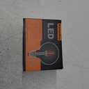 Half Chrome Light Bulb,6W (60W Equivalent) Dimmable LED Edison Bulbs,G80/G25 Globe Shape Decorative,Half Gold Reflected Light,2700K Soft White E26 Base Pack of 2