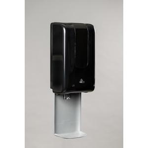 Black 1200ml Automatic Gel/Liquid Dispenser w/Drip Tray