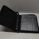 Crimitidex PU Leather Trading Card Binder | 9-Pocket Zip Binder with Removable Sleeves for TCG, MTG, and Sports Cards (Brown)