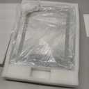 Vanity Mirror with Lights, 14.5" Light Up Makeup Mirror, LED Makeup Mirror with Lights for Bedroom Tabletop, Smart Touch Control 3 Colors Dimmable, 360 Rotation (White)