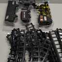 BainGesk Train Set, Christmas Train Set with Steam, Lights and Sounds, Train Sets for Around The Christmas Tree, Electric Train Toys for 3 4 5 6 7 8 Year Old Kids, Gifts for Boys & Girls Christmas