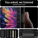 MOSNOVO for iPhone 17 Pro Max Case | Compatible with Magsafe | Military Grade 10ft Drop Tested | Camera Control | Clear Black with Clear - Black Leopard Print Design