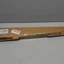Ivilon Drapery Window Curtain Rod - End Cap Style Design 1 Inch Pole. 72 to 144 Inch Color Warm Gold