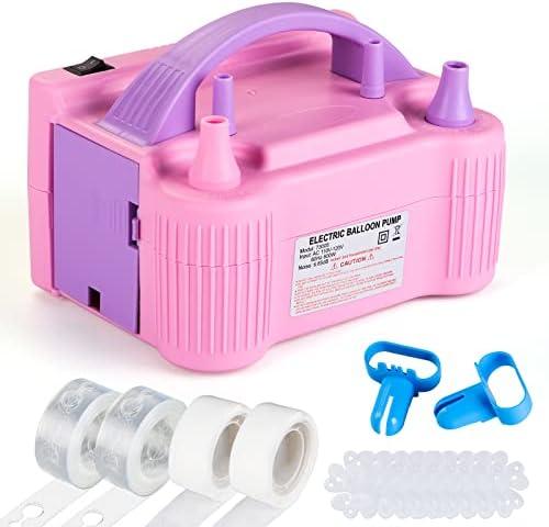 Electric Balloon Pump Effective Time Saving Pump Portable Balloon Inflator Party Supplies Balloon Arch Kit