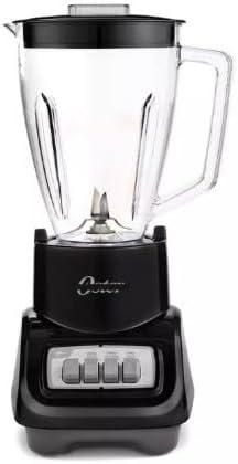 Osterr Turbo Countertop Blender, 5-Speed, Black, 6-Cup Capacity, 800W, Dishwasher-Safe