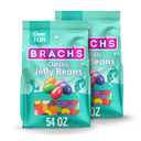 Brach's Classic Jelly Beans, Candy, Assorted Flavors, Bulk Bag, 54 oz (2 ct)