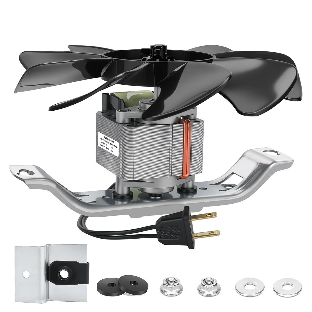 S99080180 Bathroom Exhaust Fan Motor and Blade  180 CFM Powerful Vent Fan Motor, Compatible with 509, 509S, 509-A, 509-B, 509-C, 509MG, 509SMG, 509S-A, 509-B, 509S-C, 99080180 Bathroom Fan Motor