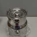 Tioncy Stainless Steel Water Dispenser 1.3 gallon Countertop Drink Dispenser with Spigot and Airtight Lid for Up To 5 Gallon Bottle Metal Drink Dispenser for Home Office Indoor Outdoor Supplies