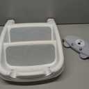 TPN Toddler Step Stool for Bathroom Sink and Potty Training Durable Anti-Slip,Anti-Tip A-Frame,10-Second Assembly, 2-Step Potty Stool with Wide Steps (Gray)