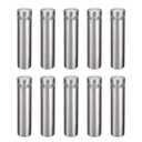 uxcell 1/2 Dia x 2"(12x50mm) Standoff Screws Wall Mount Sign Holders Acrylic Glass Nails 10pcs