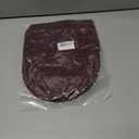 PAGE ONE Mens Winter Slouchy Beanie Warm Fleece Lined Skull Cap Baggy Cable Knit Hat (Wine Red)