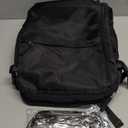 Travel Laptop Backpack Carry On Backpack for Men Women Flight Approved College School Computer Bag for Business Hiking Personal Item Backpack Fits 17.3 Inch Notebook Black (X-Large)