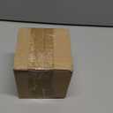 La Vane 5 inch / 12cm Wooden Furniture Legs, Set of 4 Solid Wood Carved Geometry Unfinished Replacement Bun Feet with Mounting Plate & Screws for Sofa Cabinet Couch Table TV Stand