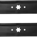 SCITOO 2 Pack Lawn Mower Blade, 42 inches Replacement Mower Blades Compatible with Cub Cadet 942-04126 LT1040 LT1042 RZT42