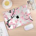 CISSOOK Hard Shell Case for MacBook Air 13 Inch A2337 M1 A1932 A2179 2021 2020 2019 2018 Released, Cherry Floral Beauty Cover with Keyboard Cover + Screen Protector for 2021 Air 13-Cherry Blossoms