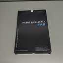 Shark Stealth Quiet Fin Noise-Reducing Paddle Cover for Pickleball, Contains Pads for 2 Paddles (Grey)