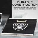 Franklin Sports NFL Storage Bins - Collapsible Cube Container + Basket - NFL Office, Bedroom + Living Room - 11"x11"