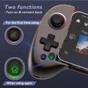 ShanWan Mobile Game Controller for iphone/Android with PHONE CASE Support, Bluetooth Wireless Gamepad - PS Remote Play, Xbox Cloud, Steam Link, GeForce NOW, MFi Arcade Games-Long Battery Life