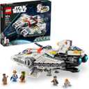 LEGO Star Wars Ahsoka Ghost and Phantom II Spaceship Toy - Star Wars Building Toys Set for Kids, Boys & Girls, Ages 10+ - Gifts for Birthdays - 5 Minifigures - 75357, Medium