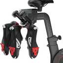 Shoe Hanger ONLY Compatible with Peloton Bike Plus with Plastic Weight Rack, Mental Shoes Holder ONLY for PL-02, Does NOT Fit Original Bike, Accessories for Holding 2 Pairs