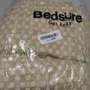 Bedsure Cooling Cotton Waffle King Size Blanket - Lightweight Breathable Summer Blanket of Rayon Derived from Bamboo for Hot Sleepers, Luxury Throws for Bed, Couch and Sofa, Light Brown, 104x90 Inches