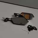 Amazon.com: Diyife Bike Mirror 1 Pair, [New Version] HD Wide Angle Large Handlebar Rearview Mirror, Blast-Resistant 360Adjustable Bicycle Rear View Mirror Accessories for Ebike Mountain Road Bike : Sports & Outdoors