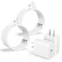 10FT Extra Long Braided iPhone Charger Fast Charging,10Foot 2Pack i Phone Charger Block USB C to Lightning Woven Cable Cord Adapter for iPhone 14 Pro Max/14 Plus/13 Mini/13/12/11/X/XR/SE/i Pad/AirPods