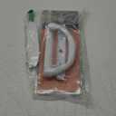Prime-Line C 1275 Diecast, White, Outside Patio Door Pull with Latch (Single Pack)